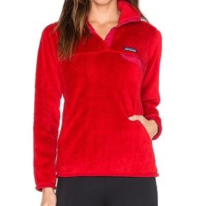 Red Patagonia pullover